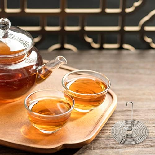 Kichvoe 20 pack Stainless Steel Teapot Spout Strainers Spring Mesh