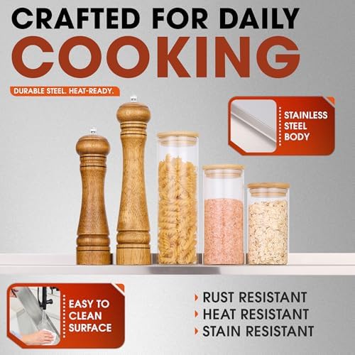 Magnetic Stove Top Shelf 30 Inch - Stainless Steel Over Stove Spice