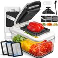 Sopito Vegetable Chopper Mandoline Slicer, 6 Blades