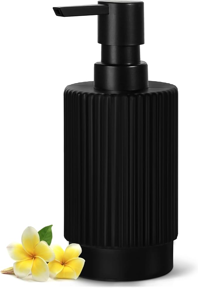 VIMERPA Black Soap Dispenser, 11 fl oz Hand Soap Dispensers by VIMERPA