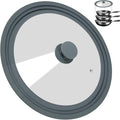 Universal Lid for Pots, and Skillets by KOMOKERU