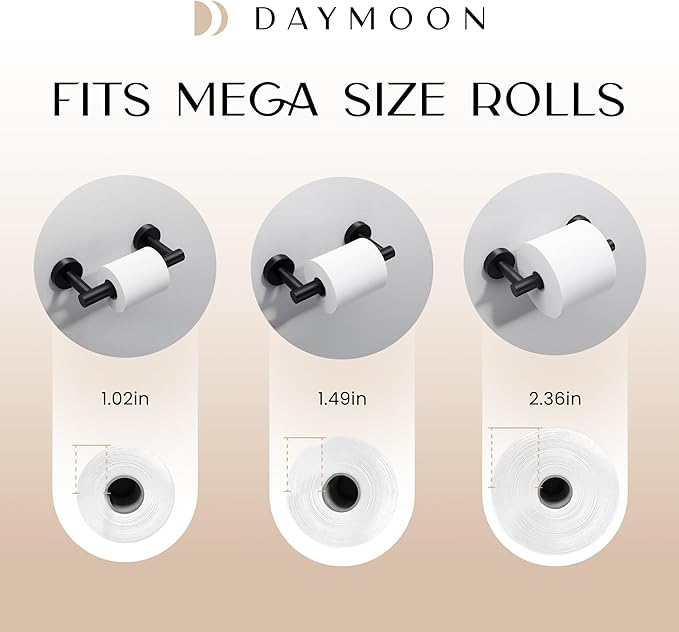 Day Moon™ - Toilet Paper Holder - Modern Roll Holder - Image 6