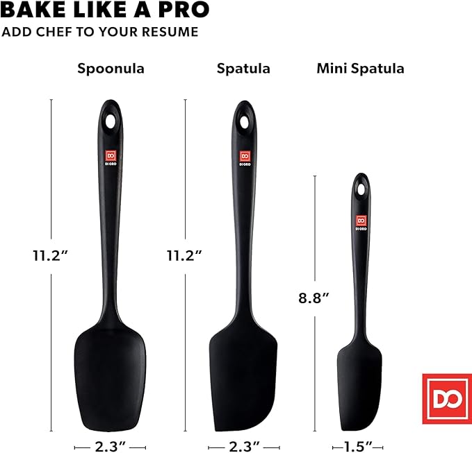DI ORO Silicone Spatula Set - Image 6