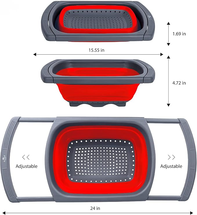 Collapsible Colander Strainer - Image 7