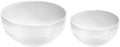 STAUB Ceramic 2-pc Nested Mixing Bowl Set - White
