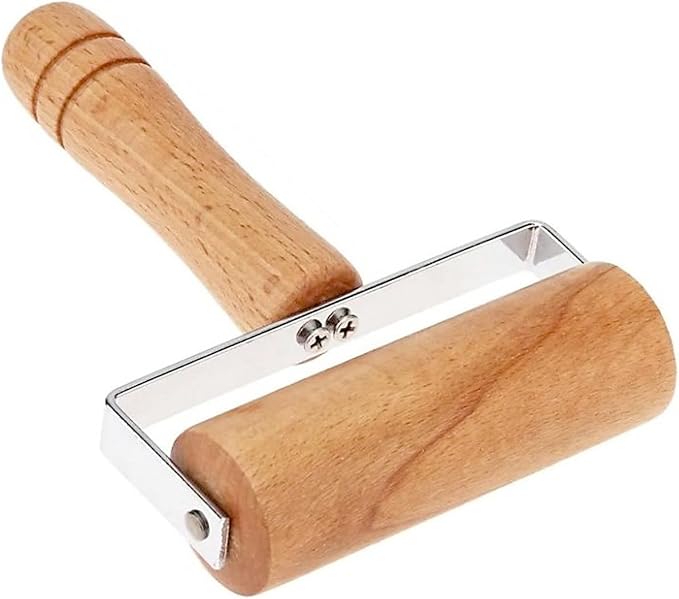 Small Rolling Pin, Wooden Dough Roller, Non-Stick Pizza Roller, T Type Rolling by Unknown