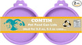 Comtim Cat Food Can Covers Lids by COMTIM