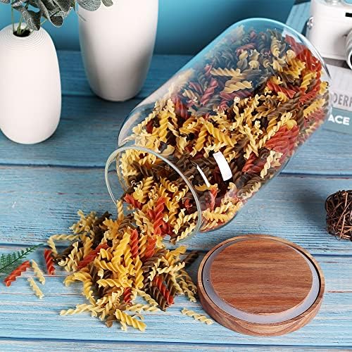 LEAVES AND TREES Y 1 Gallon Glass Jar with Airtight Lid and Anti-Skid