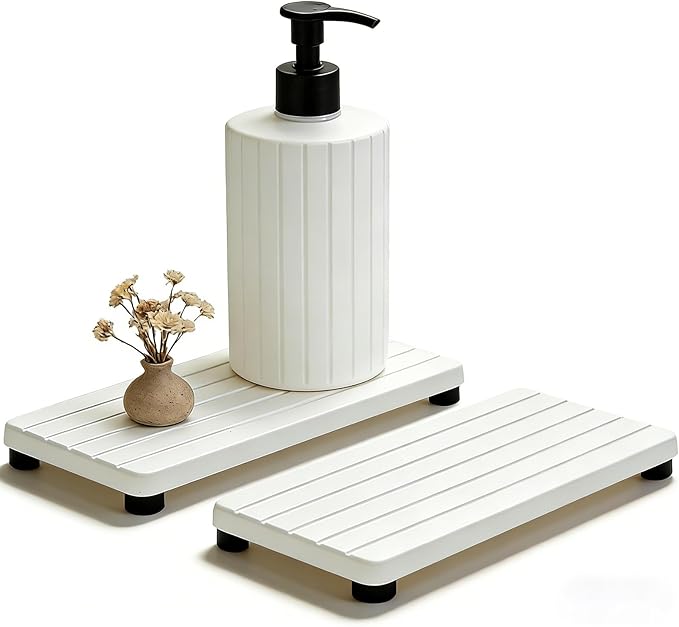 2PCS Stone Drying Tray, Water Absorbing Stone Tray by Unknown
