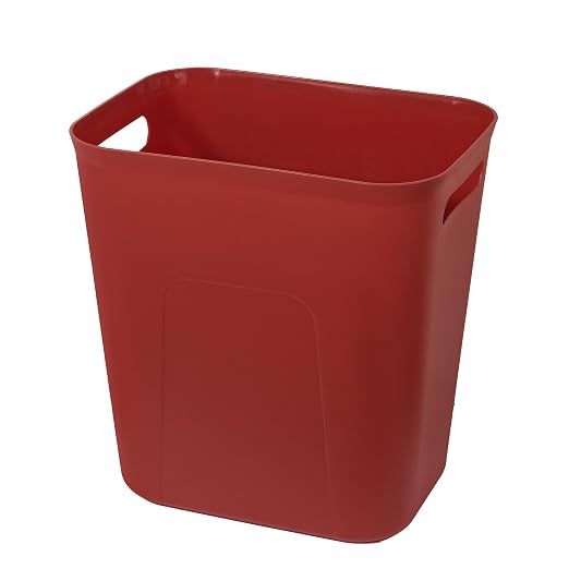 UUJOLY Plastic Small Trash Can Wastebasket, Garbage Container Basket by UUJOLY