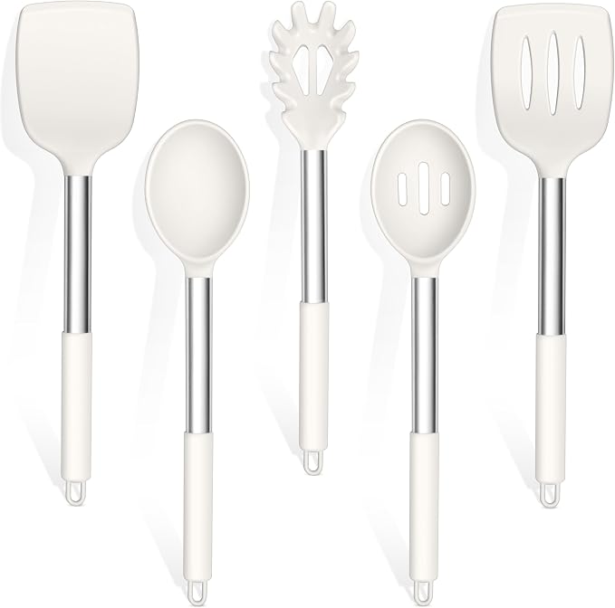 TeamFar Cooking Utensils Set, for Nonstick Cookware Flipping Frying Turning by TeamFar