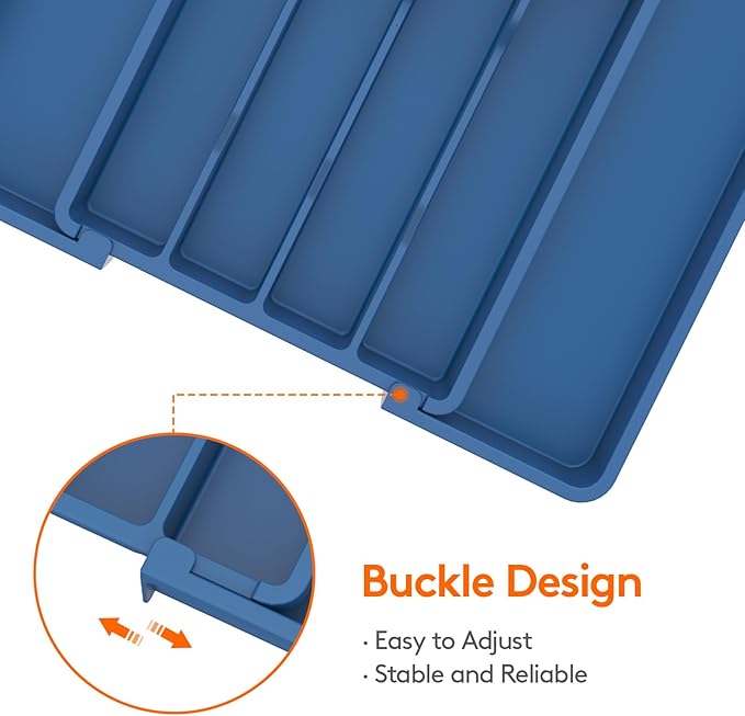 Lifewit Silverware Drawer Organizer, Expandable Utensil Tray - Image 5