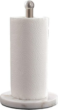 Paper Towel Holder with Sturdy Marble Base, Freestanding Paper Towel Holder by Noonext+