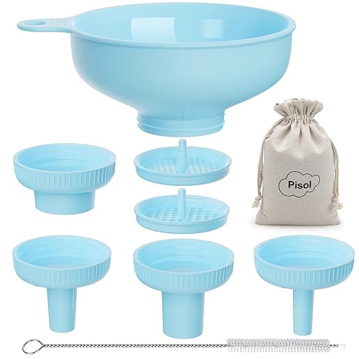 Pisol Wide Mouth Versatile Funnel, Canning Funnels by Pisol