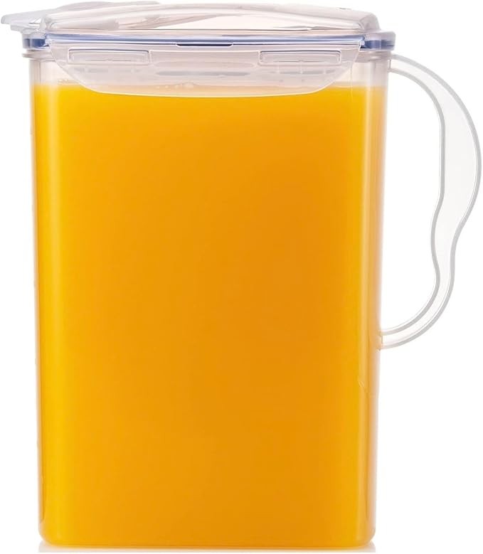 LocknLock Aqua Fridge Door Water Jug | Clear Pitcher | BPA Free Plastic Pitcher by LocknLock