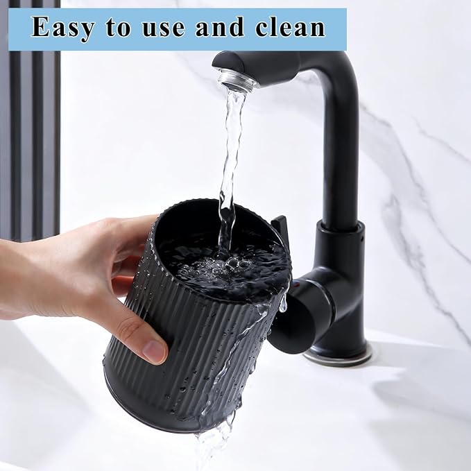 Kyraton Cooking Utensils Holder 2pcs, 360° Rotating Heavy Duty Plastic Kitchen - Image 5