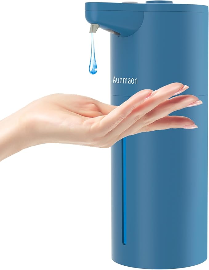 Automatic Soap Dispenser Touchless, Hands-Free, Long Battery Life, Compatible by Aunmaon