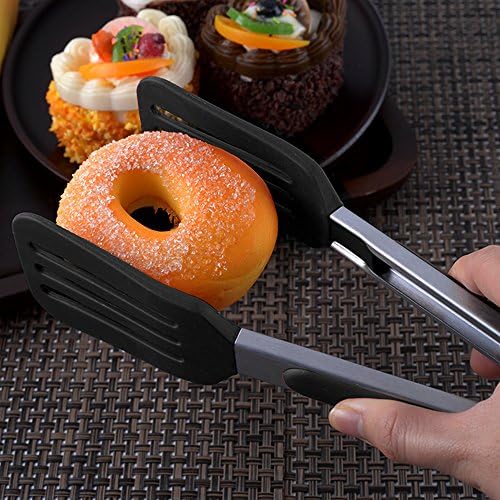Stainless Steel Cooking Tongs, 9 and 12 Inch