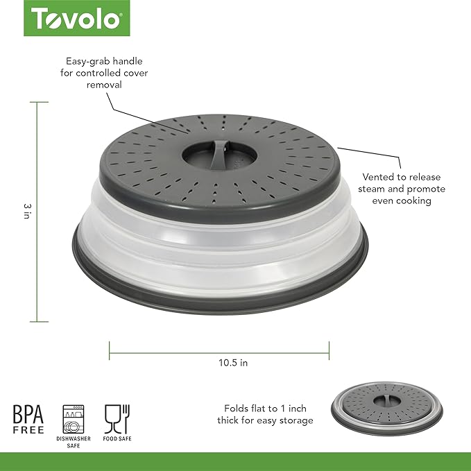 Tovolo Microwave Splatter Cover - Image 6