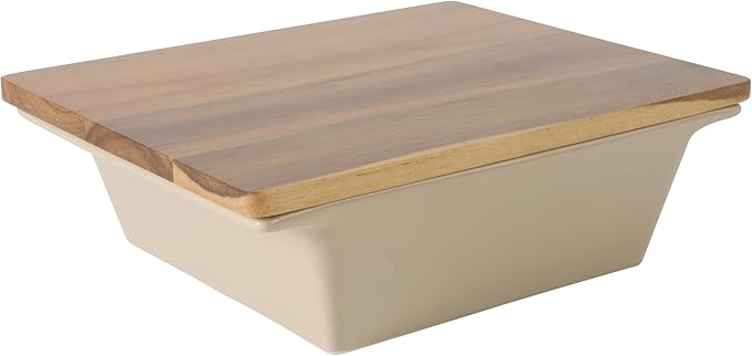 Gibson Elite 2-Quart 10" x 8.5" Stoneware Baking Dish - Image 6