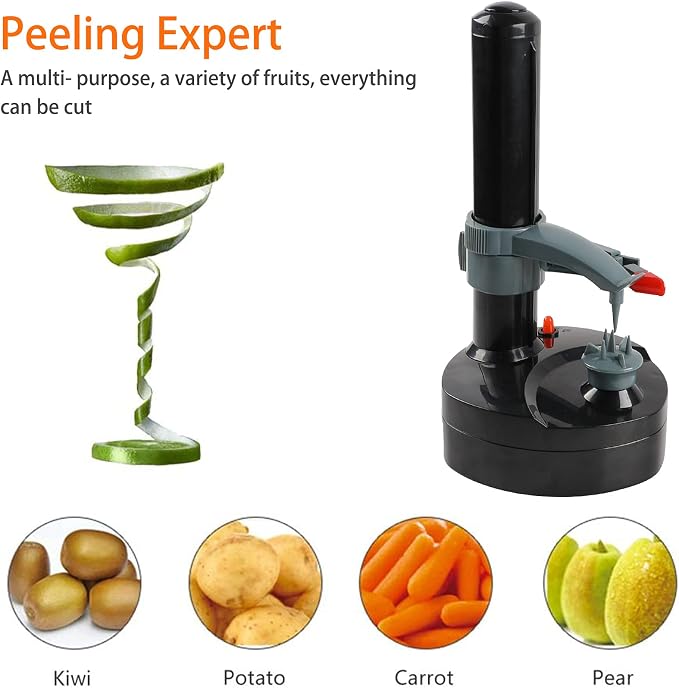 Electric Potato Peeler with 23 Replacement Blades Rotato Express Stainless - Image 4