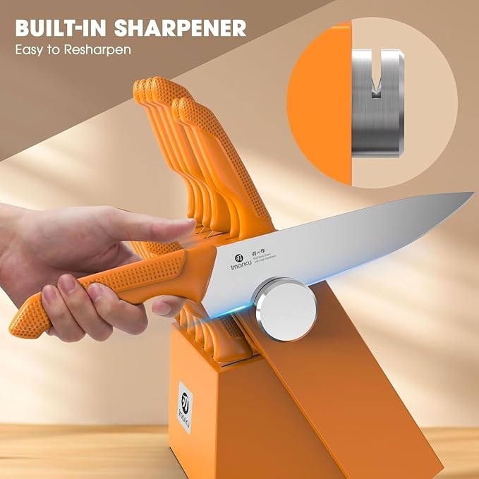 imarku® Knife Set, Sharp Block Knife Set - Image 2