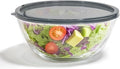 5 Quart Deep Big Glass Bowl by Ronanemon