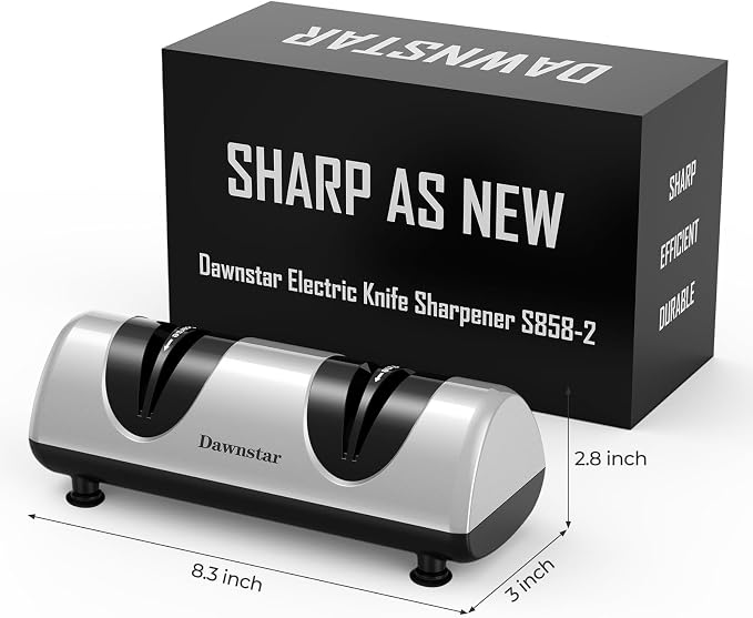 Electric Knife Sharpener, Professional Kitchen Knife Sharpener - Image 6