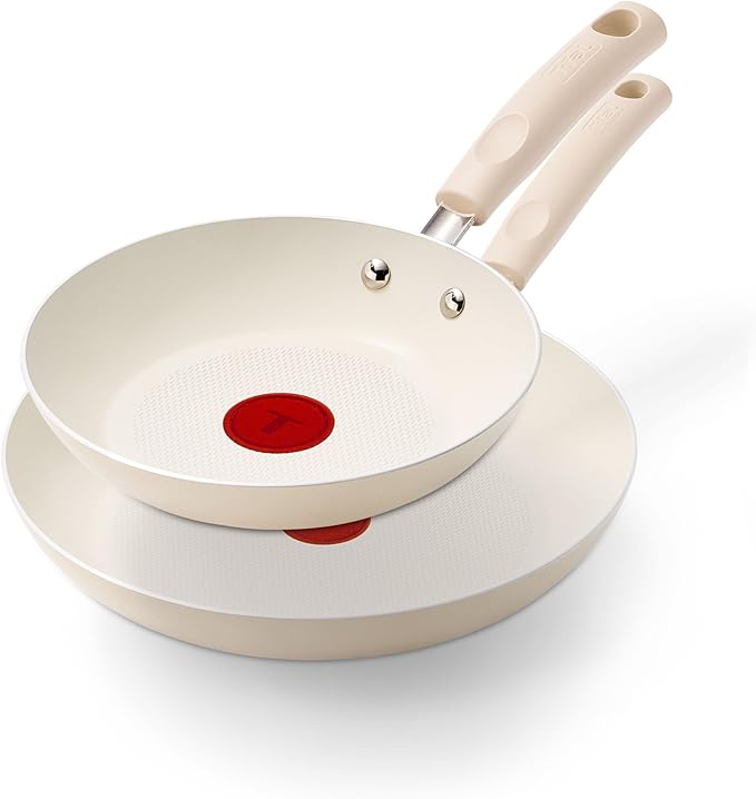 T-Fal Signature Nonstick 8” & 10” Frying Pan Skillet Set, Dishwasher Safe by T-falbrand