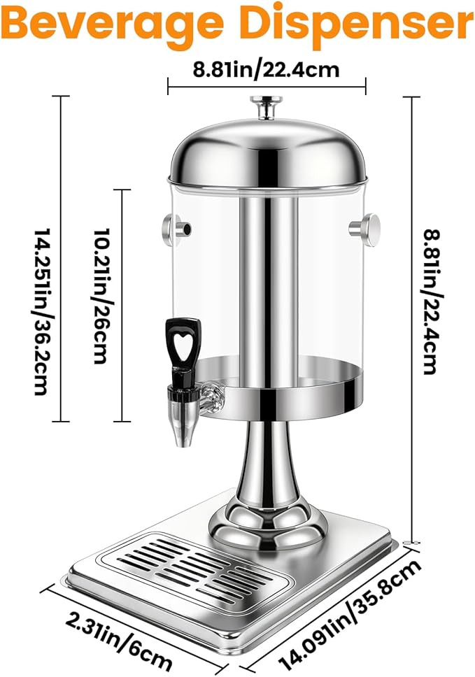 2.2 Gallon Beverage Dispenser - Image 2