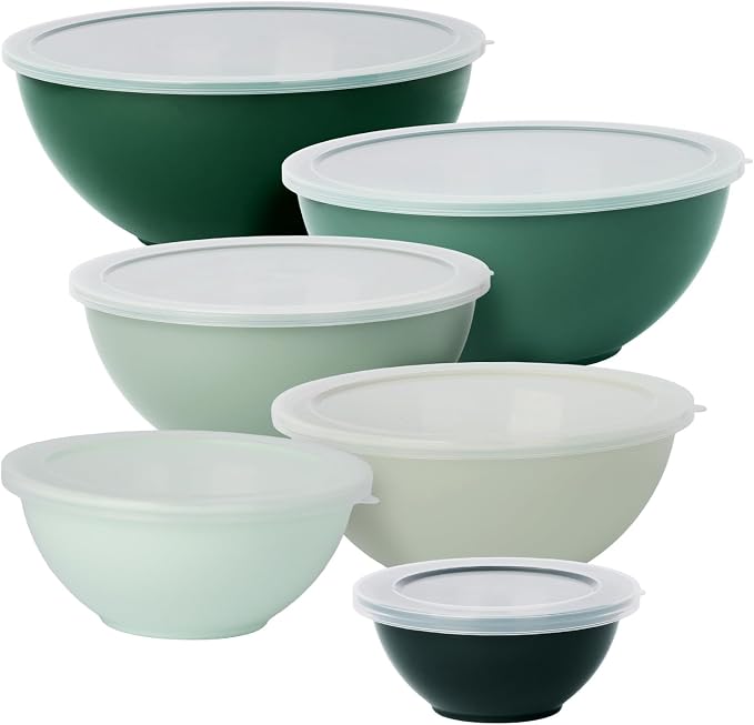 BoxedHome BPA Free Plastic Round Mixing Bowl - Image 3