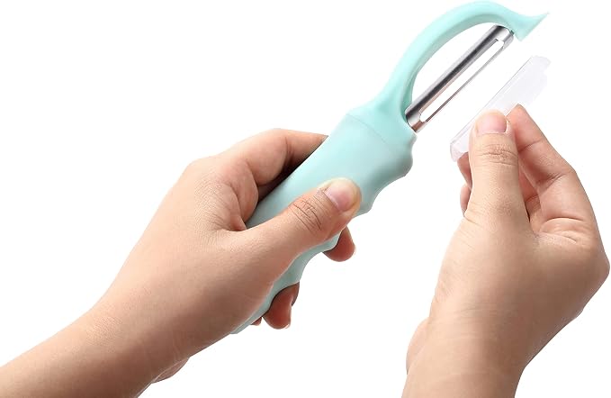 Spring Chef Premium Stainless Steel Vegetable Peeler, Dishwasher Safe Potato - Image 8
