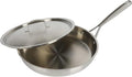 Babish 12-Inch Tri-Ply Stainless Steel Frying Pan by Babish