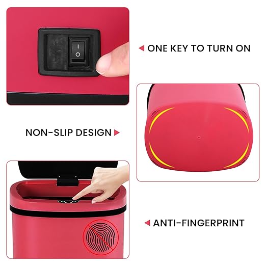 13 Gallon Trash Can | 50L Sensor Automatic Kitchen Trash Can - Image 4