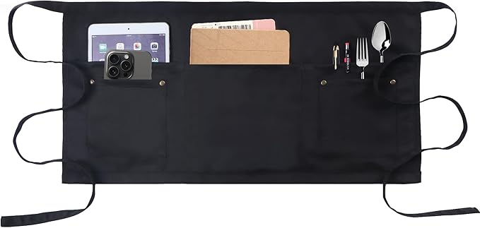 Server Apron with 5 Pockets - Image 6