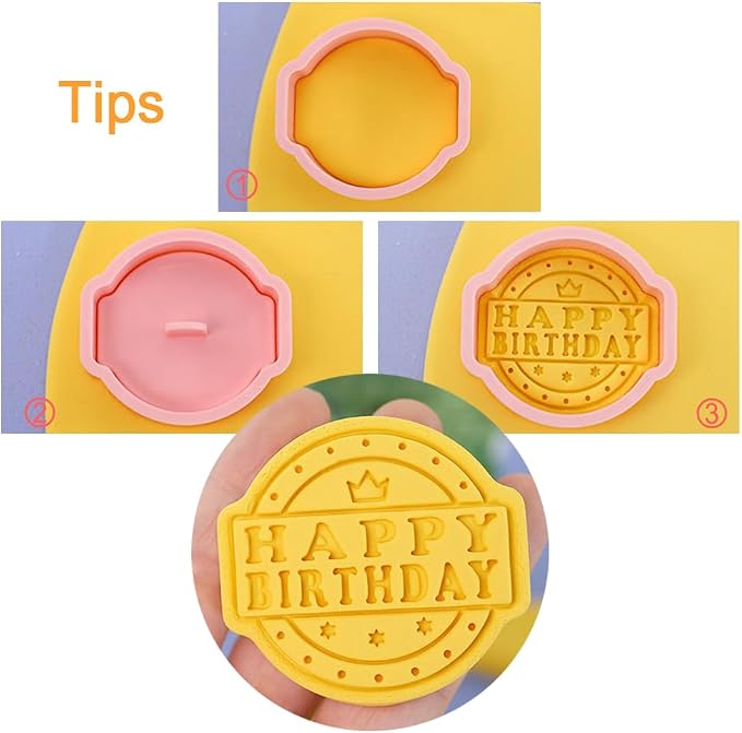 8 Pcs Cookie Cutters Set 3D Holiday Cookie Cutters - Image 3