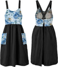 Uaussi Cotton Linen Apron Cross Back Work Apron by Uaussi