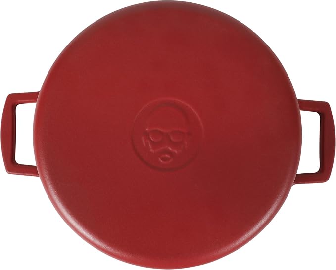 Babish 6-Quart Round Enameled Cast Iron Dutch Oven - Image 6
