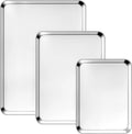 Ohtomber Stainless Steel Baking Sheet Pan Set, 3 Pack Cookie Sheets by Ohtomber