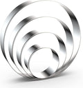 Circle Round Biscuit Cookie Cutter Set by QAAQS