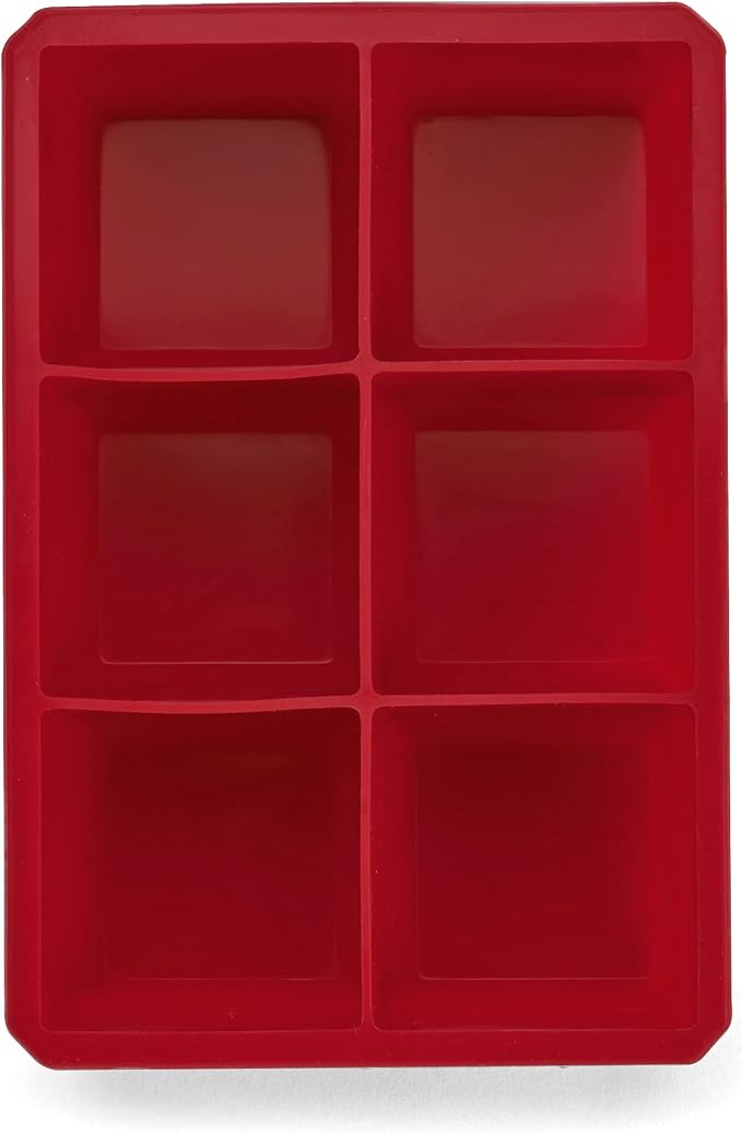 Houdini Large Cube Silicone Tray Ice Mold, 2 pack - Image 2