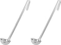 Winco Prime One Piece Stainless Steel Ladle, NSF Listed, 1 Ounce by Winco