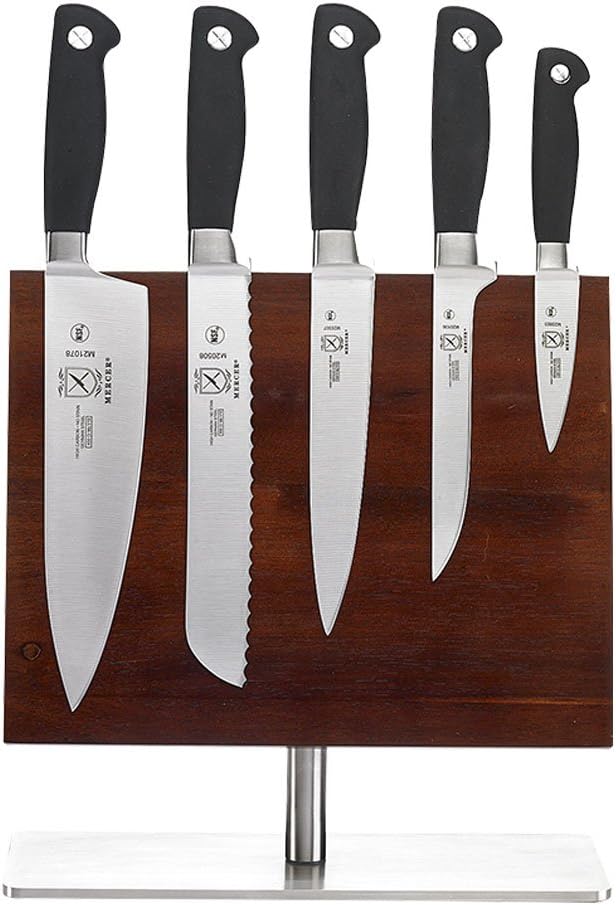 Mercer Culinary Genesis 6-Piece Magnetic Board Knife Set, 11 3/8 x 9, 11 1/2 by MercerCulinary