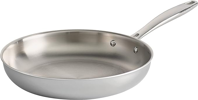 Tramontina Signature Tri-Ply Clad Stainless Steel 10-Inch Frying Pan, by Tramontina