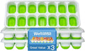 Ice Cube Tray, Ice Cube Trays for Freezer 3 Pack by WEFTNOM