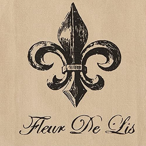 DII French Style Tabletop Kitchen Collection, Dishtowel Set, 18x28