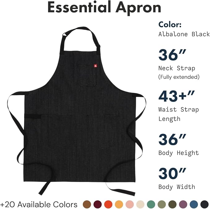hedley & bennett Essential Apron - Image 2