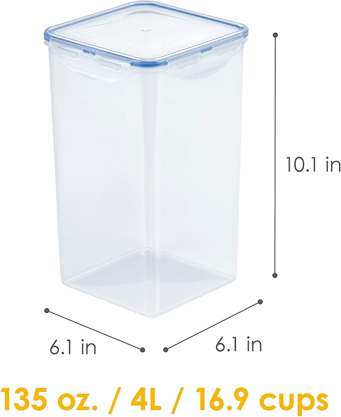 LOCK & LOCK Easy Essentials Food lids/Pantry Storage/Airtight containers - Image 6