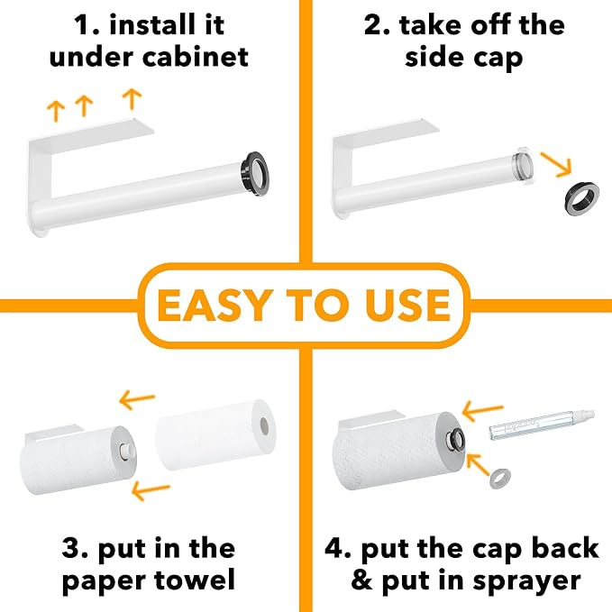 SpaceAid SprayNeat Paper Towel Holder - Image 6
