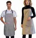 Kitchen Apron with 3 Pocket, Adjustable Server Apron, Waitress Apron